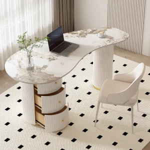 Modern Writing Executive Desk Storage Gaming Stand Up Workflow Conference Tables Organization Desktop Table Ordinateur Desktops
