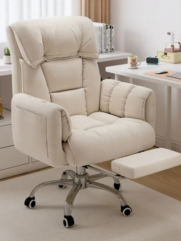Relaxation Armchair Desk Wheel Office Chairs Computer Swivel Comfortable Gamer Rotating Lazy Chaise De Bureaux Luxury Furniture - Image 7