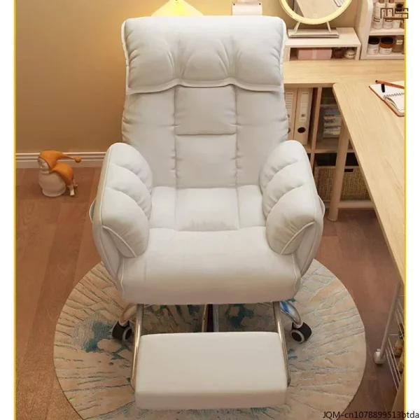 Lazy Sofa Chair High-end Comfort Company Home Office Chairs Girl Bedroom Reclining Backrests, Gaming, Broadcast Chairs - Image 5