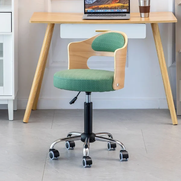 Nordic Simple Lifting Office Chairs Light Luxury office Furniture Household Computer Chair Comfortable Back Swivel Game Armchair - Image 28