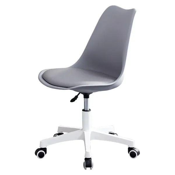Transparent Office Computer Chair Swivel Chair Make-up Study Swivel Lift High Stool Front Desk Student Dormitory Study Chair - Image 5