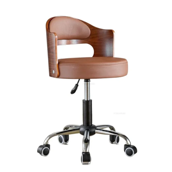 Nordic Simple Lifting Office Chairs Light Luxury office Furniture Household Computer Chair Comfortable Back Swivel Game Armchair - Image 5