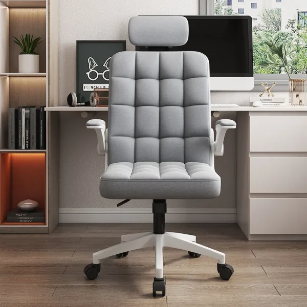 Office Chair Computer Chair Home Long Sitting Not Tired Student Dormitory Ergonomic Office Fabric Modern Minimalist - Image 3
