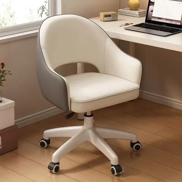 Computer Chair Swivel Chair Bedroom Makeup Chair Dormitory Student Study Desk Backrest Chair Living Room Chairs Office Chair New - Image 10