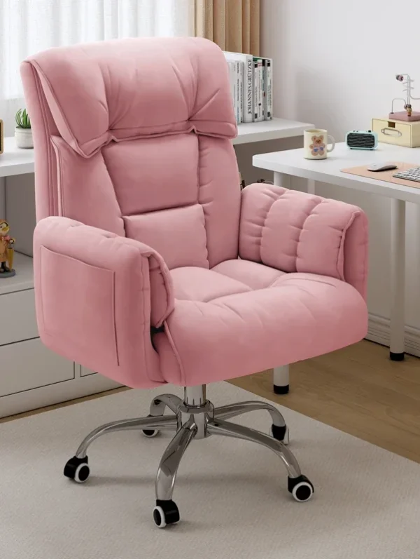 Relaxation Armchair Desk Wheel Office Chairs Computer Swivel Comfortable Gamer Rotating Lazy Chaise De Bureaux Luxury Furniture - Image 9