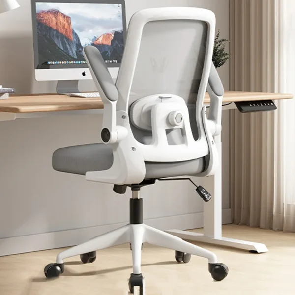Wheels Rotating Office Chair Support Adjustable Modern Comfy Ergonomic Chair Mobile Bedroom Cadeira De Escritorio Cute Furniture - Image 5