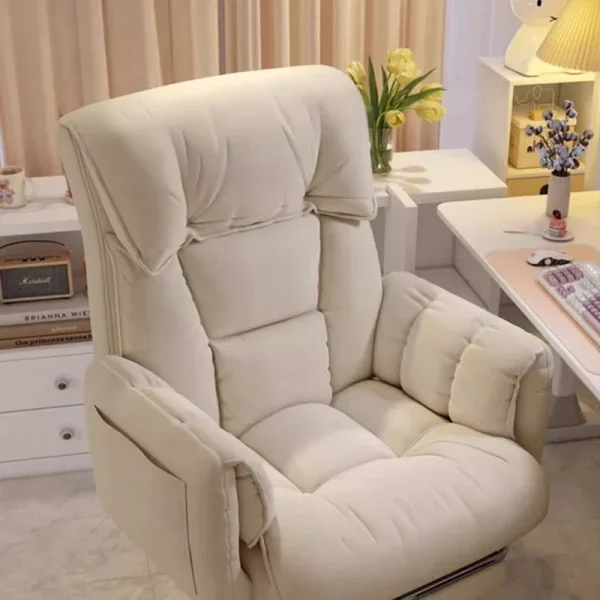 Relaxation Armchair Desk Wheel Office Chairs Computer Swivel Comfortable Gamer Rotating Lazy Chaise De Bureaux Luxury Furniture - Image 3