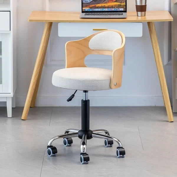 Nordic Simple Lifting Office Chairs Light Luxury office Furniture Household Computer Chair Comfortable Back Swivel Game Armchair - Image 27
