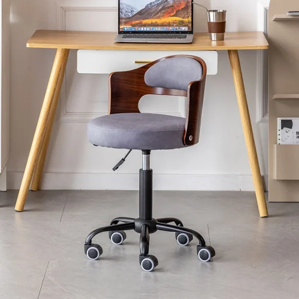 Nordic Simple Lifting Office Chairs Light Luxury office Furniture Household Computer Chair Comfortable Back Swivel Game Armchair - Image 3