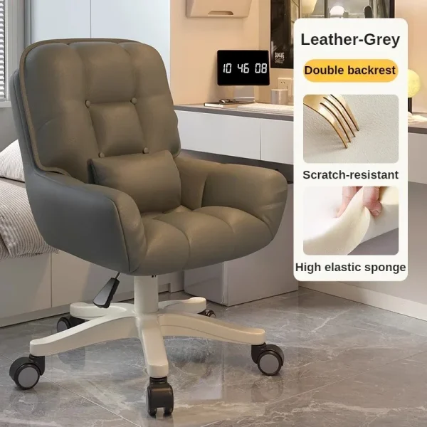 Ergonomic Office Chairs Backrest Swivel Armchair for Bedroom Relax Computer Chair Student Chair with Wheels Furniture for Home - Image 10