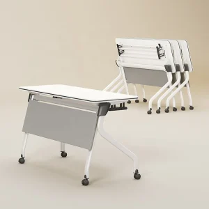School Flip Top Meeting Table Folding Training Office Tutorial Class Long Desk