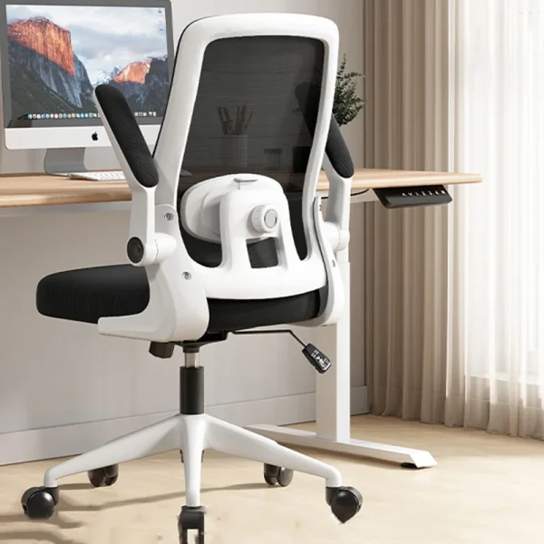 Wheels Rotating Office Chair Support Adjustable Modern Comfy Ergonomic Chair Mobile Bedroom Cadeira De Escritorio Cute Furniture - Image 4