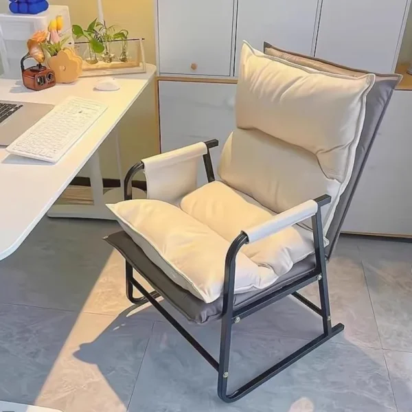 OLEVO Computer Chair For Home Use Comfortable Backrest Lazy Person Sofa Folding Recliner Study Office Chair Desk chair news - Image 2