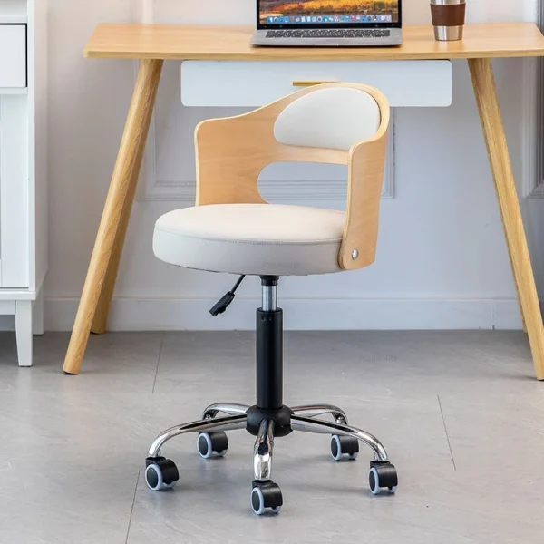 Nordic Simple Lifting Office Chairs Light Luxury office Furniture Household Computer Chair Comfortable Back Swivel Game Armchair - Image 29