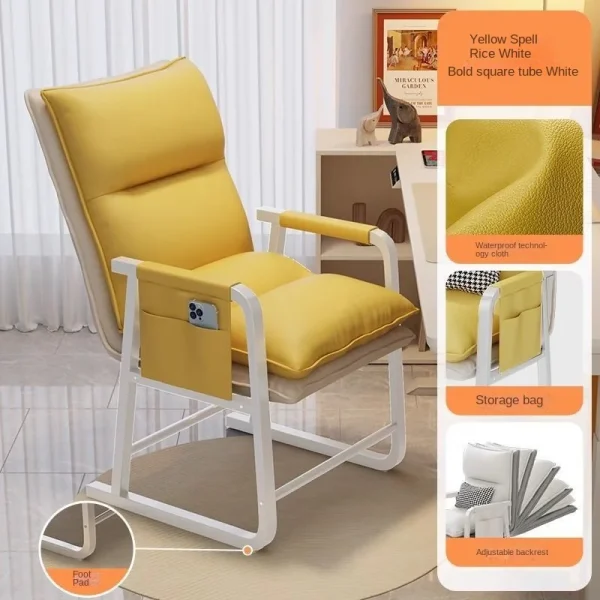 OLEVO Computer Chair For Home Use Comfortable Backrest Lazy Person Sofa Folding Recliner Study Office Chair Desk chair news - Image 15